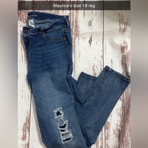 Maurices skinny jeans